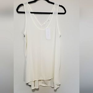 💜2 FOR $10 💜 Sheer White Tank Top